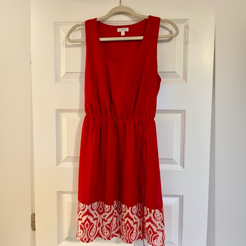 Cute Charming Charlie’s Red Dress